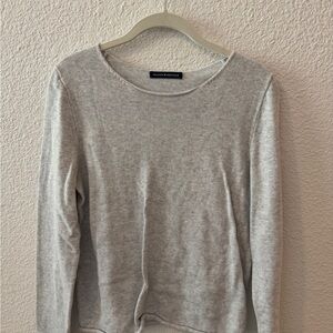 Brandy Melville Light Gray Sweatshirt